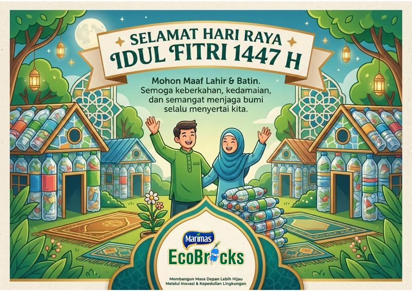 Marimas ecobricks - Idul fitri 2026